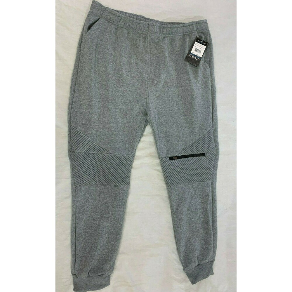 NWT BLUE GEAR MENS SWEAT FLEECE SKINNY PANTS JOGGERS SIZE 4XL